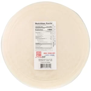 Rose Brand Premier Quality Spring Rolls Rice Skin 12 Ounce Nutritional Facts