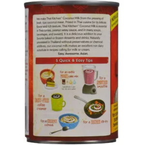 Thai Kitchen Coconut Milk Preparation Instructions